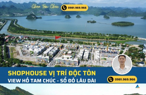 Mở bán biệt thự, shophouse Flamingo Golden Hill Hà Nam cạnh khu du lịch Tam Chúc, nơi đón hàng triệu lượt khách du lịch mỗi năm.